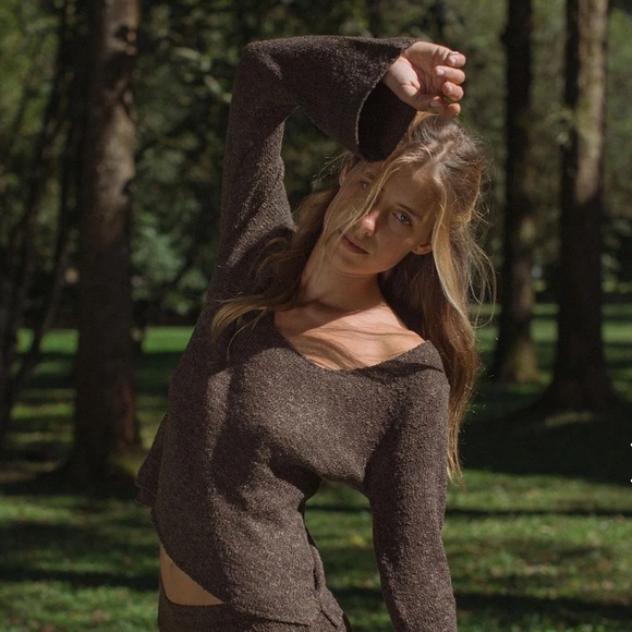 Índigo Luna Paloma Longsleeve in Truffle, XS/S - Picture 2 of 8